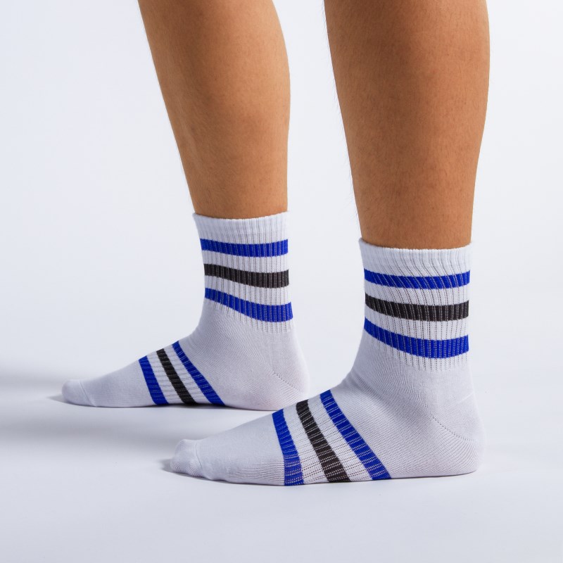 Men's and women's socks in the tube socks four seasons pure cotton breathable sweat sports cotton socks for women