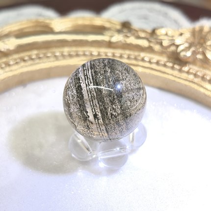 【上新！】天然千层幽灵水晶散珠花幽灵单珠DIY手链配珠12~17mm