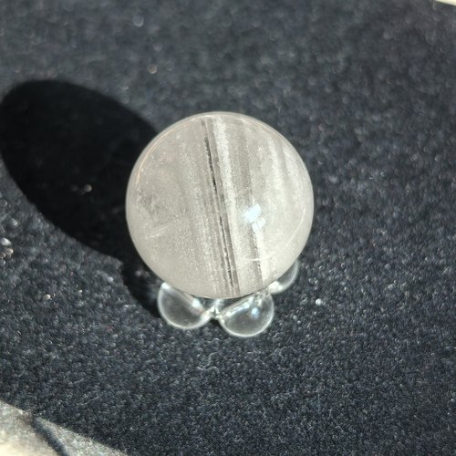 【超值千层】天然幽灵花幽灵水晶单珠散珠diy水晶手链多宝配珠