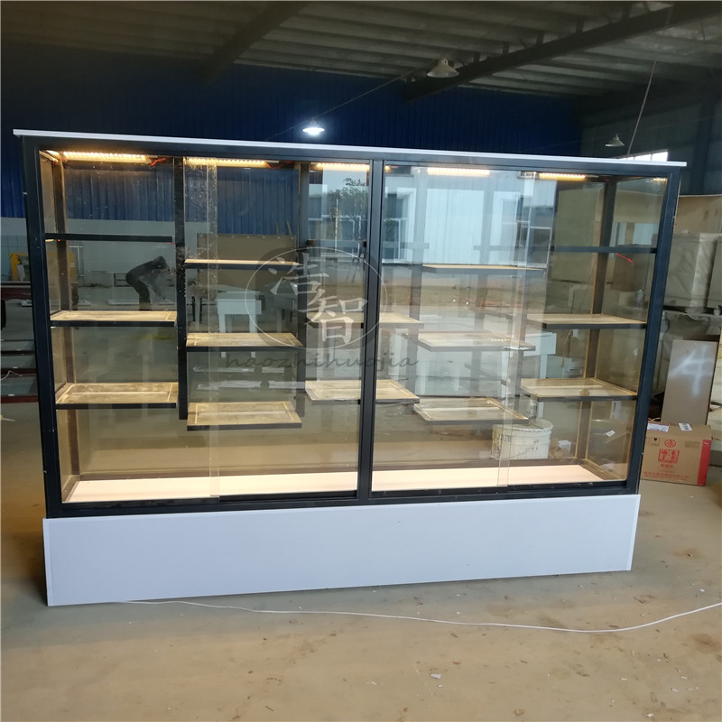 蛋糕模型柜生日蛋糕模型展示柜模型展示架蛋糕样品展柜面包货架可图片