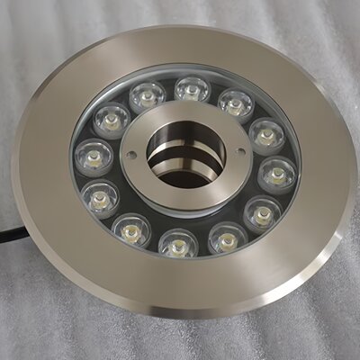 led户外防水鱼池水底涌泉喷泉灯