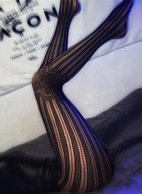 iosgirl暗黑菱格*潮袜ins风黑丝渔网袜洛丽塔连裤袜网红诱惑丝袜