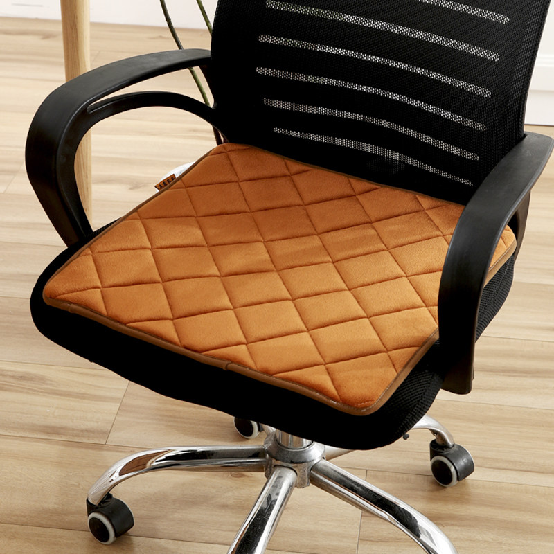 毛绒坐垫屁垫办公室久坐宿舍加厚餐椅子座垫大学生教室屁股垫子