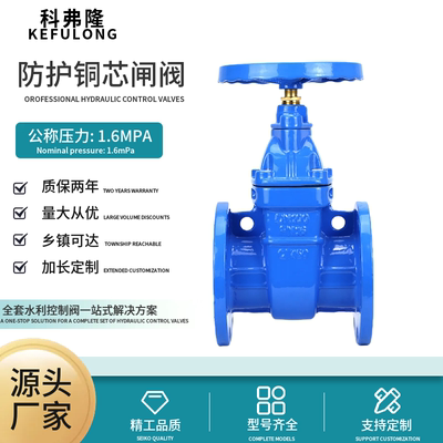 防护铜芯人防闸阀Z45T-16瓦克斯