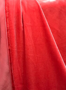 欧美时装真丝绒布料diy服装大摆裙衬衫上衣丝绸桑蚕丝手工面料