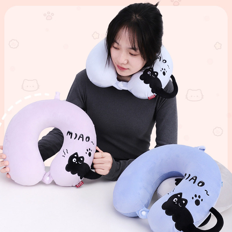 卡通可爱动物慢回弹记忆棉u型枕办公室午休旅行颈枕批发,床上用品,U型枕/便携枕,淘宝优惠券,粉丝福利购,淘宝优惠卷