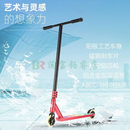 专业滑板车青少年成人儿童极限