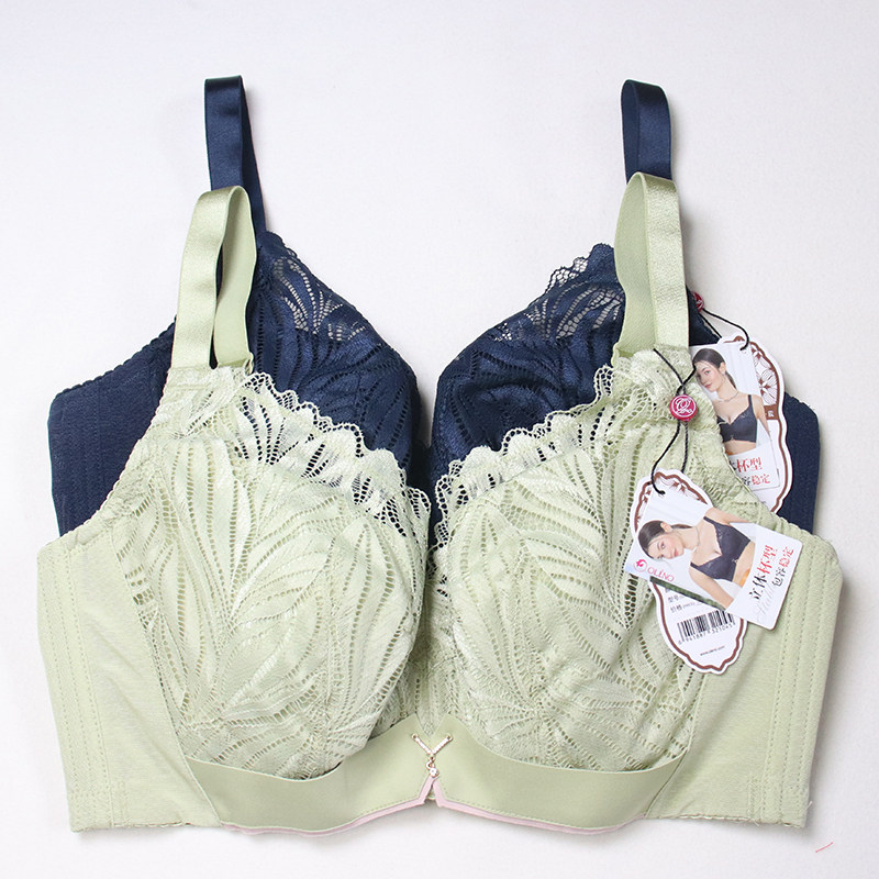 正品奥丽侬内衣全罩杯薄款无海绵调整型收副乳大胸显小文胸ow8767