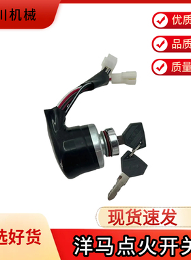 洋马OIV17 18 20 30 35点火开关 电门锁钥匙启动开关194215-52110