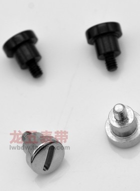 表带链接螺丝 CK配件 K4B381B6/K4B381B3/K4B384B6 不锈钢黑色
