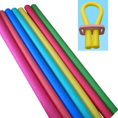 蒙眼互打棍游泳棒浮力泡沫棒海绵棒浮条戏水体操棒酒吧气氛道具棒