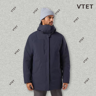 冬季 派克连帽羽绒服ARJY244017 男户外保暖Parka羽绒服休闲中长款