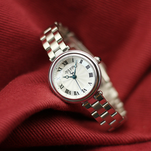 简约复古小众休闲韩风韩版 女款 防水女士石英表 手表时尚 聚利时正品