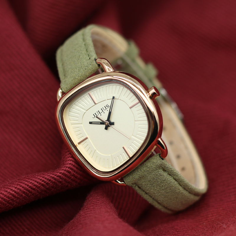 聚利时白领气质轻奢时尚椭圆手表