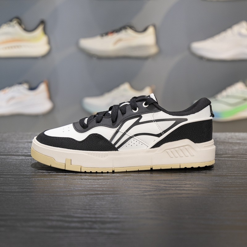 李宁COMMON 80S男子板鞋2025秋季反光舒适软弹经典休闲鞋AGCV207,运动鞋new,板鞋,淘宝优惠券,粉丝福利购,淘宝优惠卷