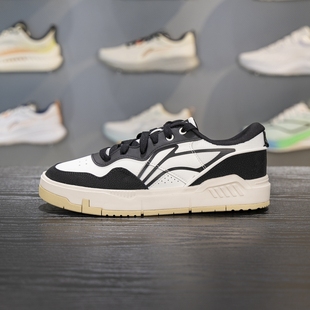 休闲鞋 李宁COMMON 反光舒适软弹经典 2025秋季 AGCV207 80S男子板鞋