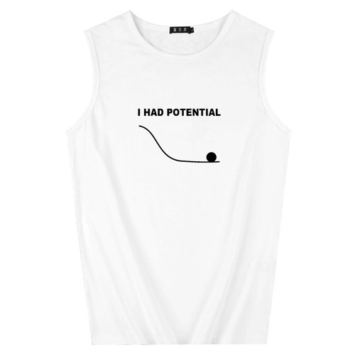 高司令同款男无袖T恤背心