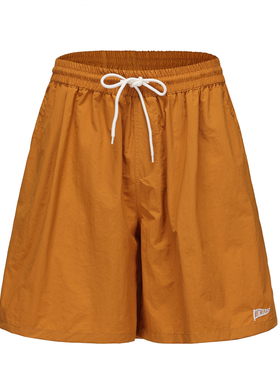 Sparrow Lab夏季速干面料薄款短裤男女透气运动刺绣宽松五分裤潮