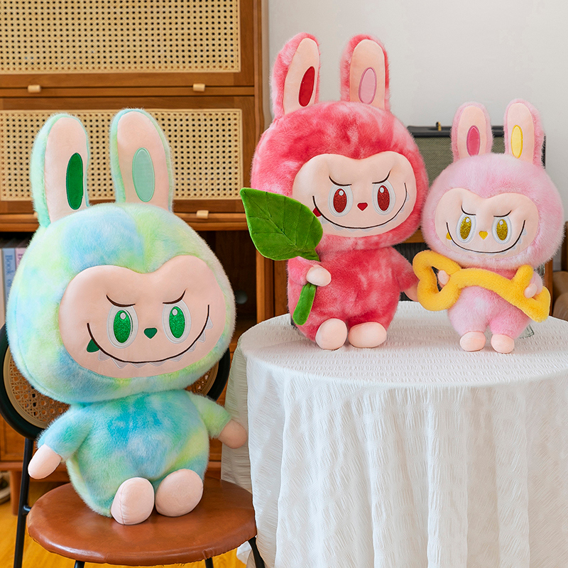 网红泡泡可爱labu拉布公仔毛绒