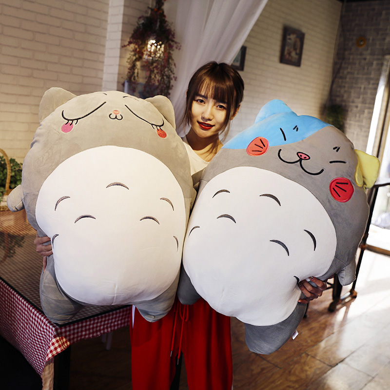大號龍貓公仔毛絨玩具超萌貓咪睡覺抱枕可愛玩偶布娃娃女生日禮物在類目 玩具/童車/益智/積木/模型, 毛絨布藝類玩具中 - 來自Buy2taobao.com提供專業的淘寶代購服務