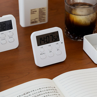 简约高颜值ins风计时器自律神器厨房提醒器学习用定时器时钟闹钟