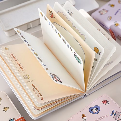 多米的小伙伴彩页笔记本子