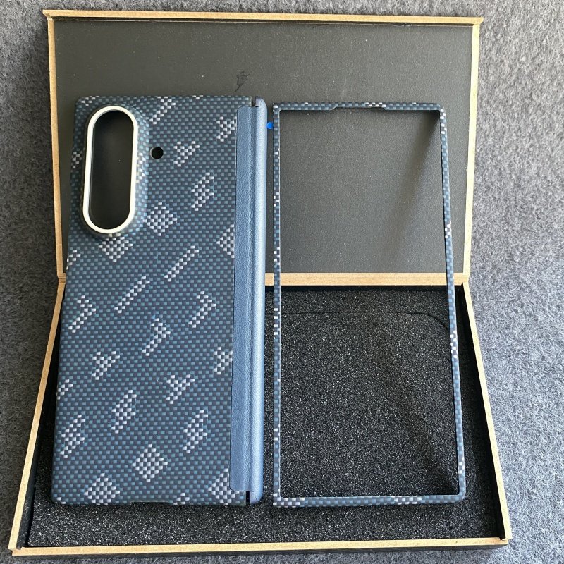 适用新款三星zfold7凯夫拉手机壳磁吸全包fold7折叠屏碳纤维中轴保护套磁超薄防摔潮牌磨砂商务正品芳纶硬壳