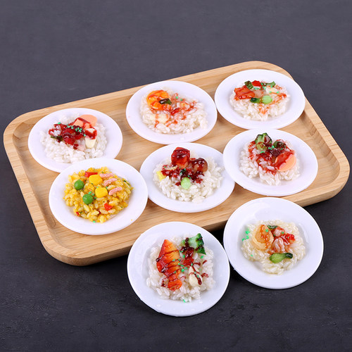 菡艺模玩过家家摆件认识