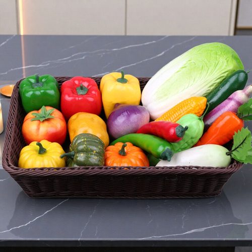 菡玄妙艺仿真蔬菜模型摆件套装