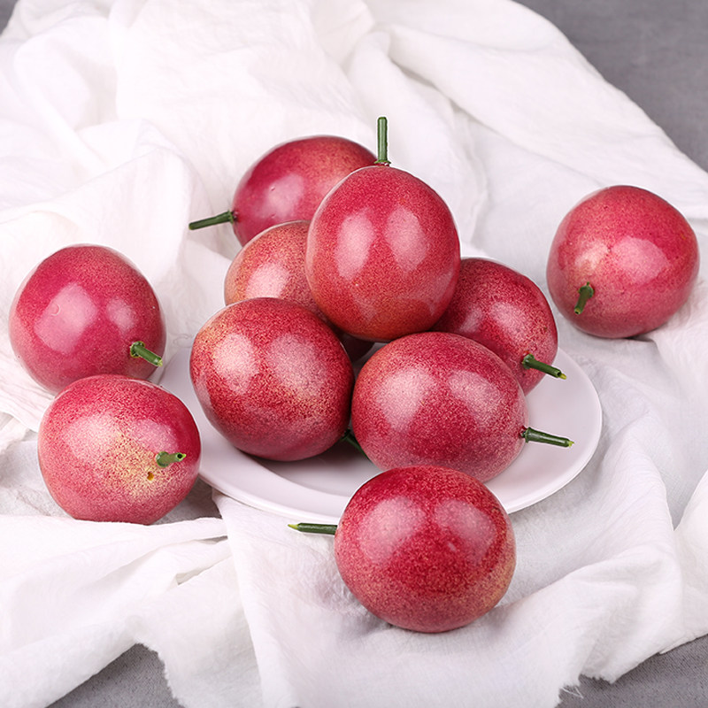 仿真水果模型泡沫百香果拍摄道具