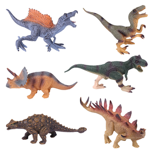 仿真恐龙模型玩具套装 儿童侏罗纪男孩动物道具塑胶霸王龙生日礼物