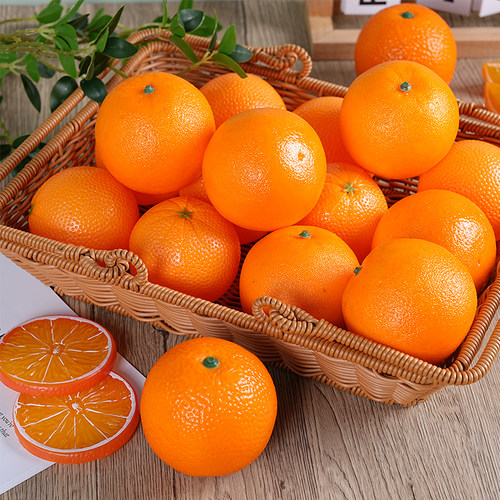 泡沫材质假橙子菡艺模玩仿真水果