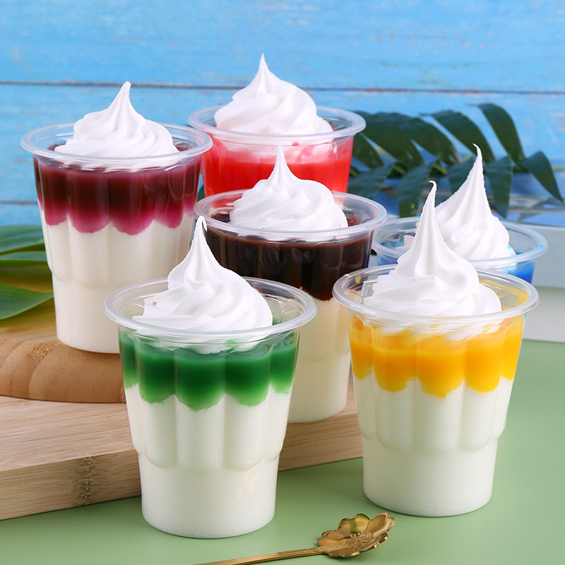 仿真圣代冰激凌模型美食甜品摆件