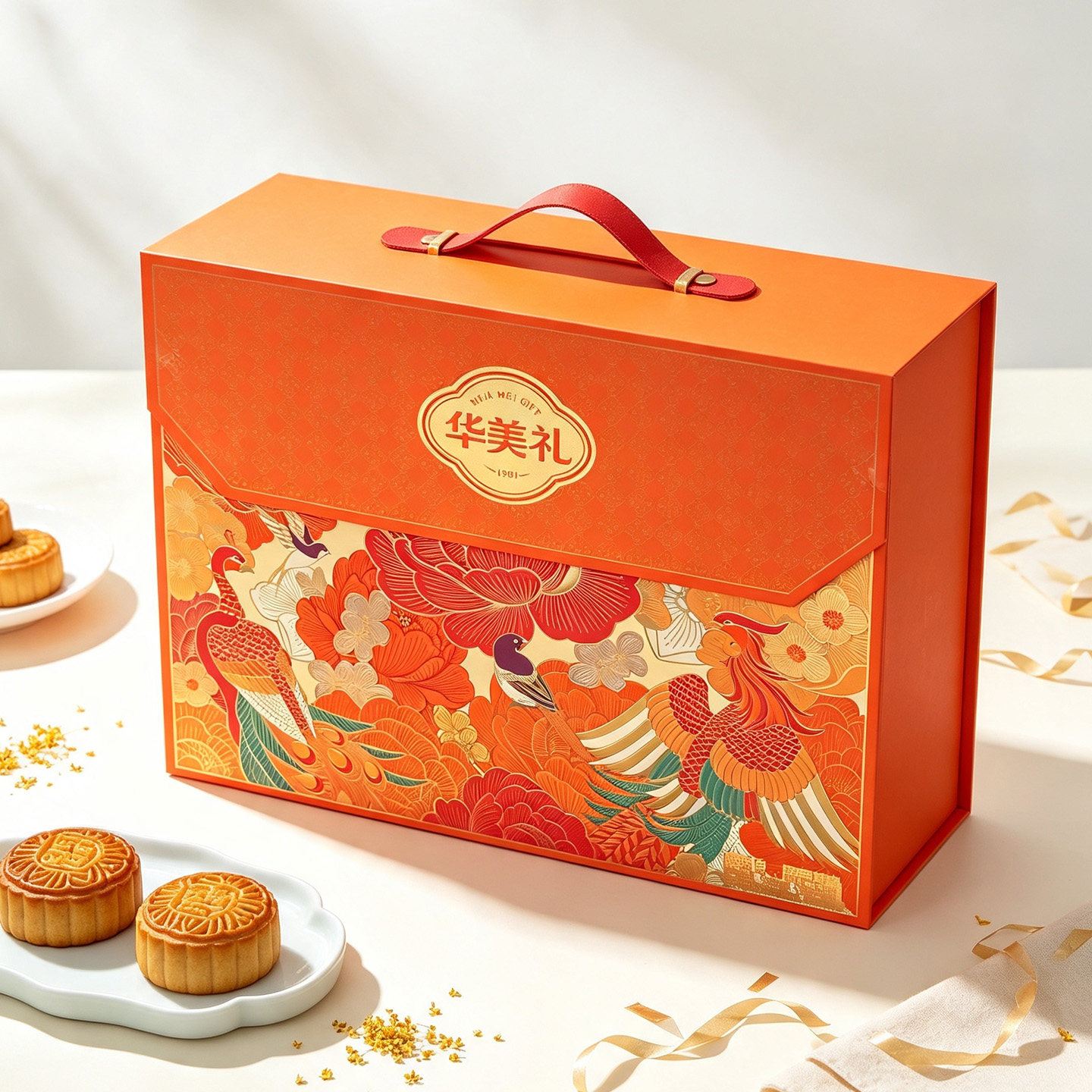 中秋月饼礼盒多口味蛋黄莲蓉