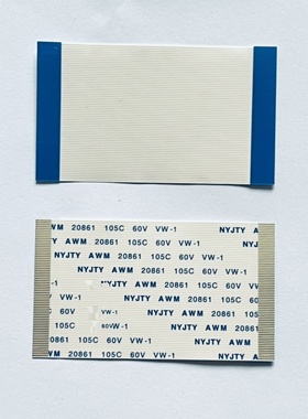 E129545 AWM 20861 印字W20706 105C 60V 逻辑板镀金排线60P 85mm