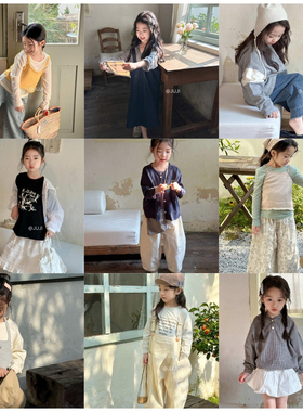 橘几25春款上新·黑白色拼布半裙75元白色花边背心65元