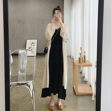 开衫 冰丝针织衫 薄款 毛衣防晒衫 秋装 外套 女2019新款 外搭宽松中长款
