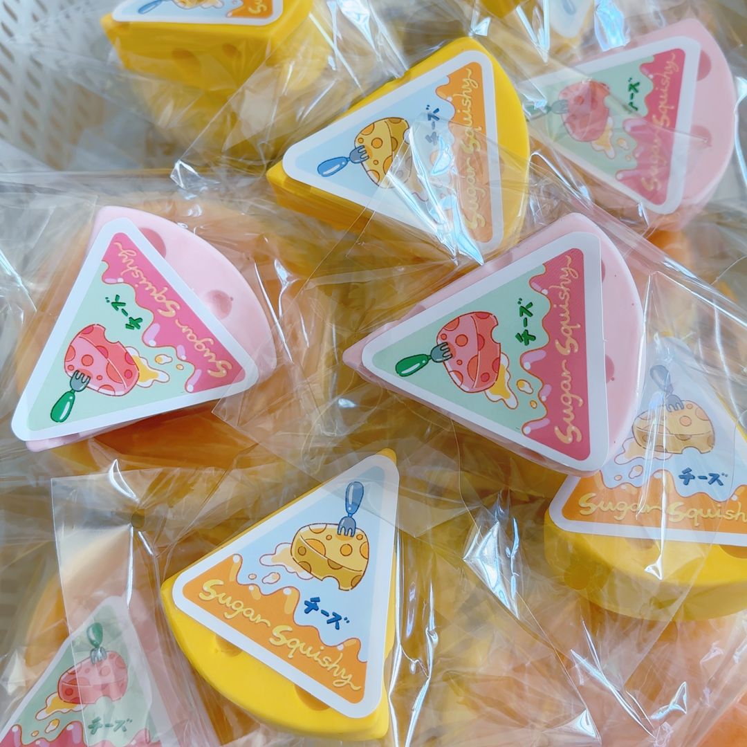 湿软慢仿真奶酪慢回弹捏捏乐解压模型道具礼物一件代发解闷