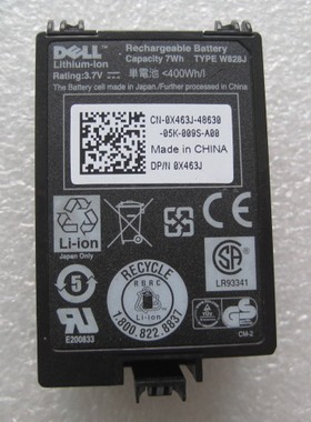 原装DELL戴尔 PERC 6I PE R610  M610 SAS阵列卡电池 X463J W828J