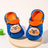 软底耐磨婴幼儿小孩轻便居家宝宝洞洞鞋 小鹿米利儿童拖鞋 2026夏季