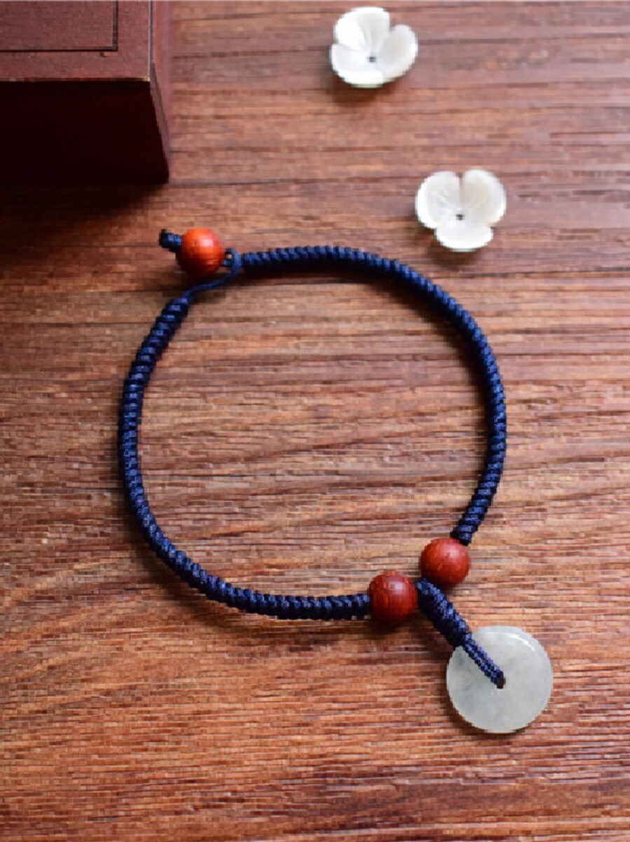 [TSING YI] SMALL PINGAN BUCKLE KING KONG KNOT TO PROTECT PINGAN BRACELET ROPE MENS AND WOMENS DIY BRAIDED ROPE MATERIAL PACKAGE TUTORIAL