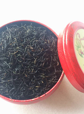 福建茶叶土楼茗茶红美人茶叶印象高山红茶花蜜香浓香罐装160g