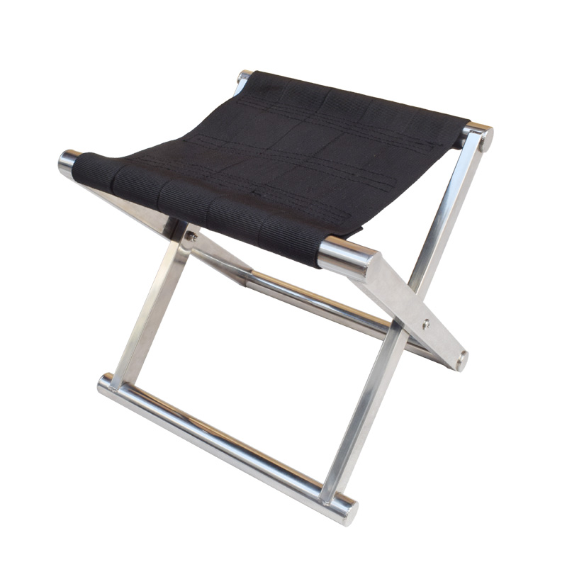 中号防侧翻折叠便携不锈钢马扎凳子户外写生坐火车钓鱼小板凳加厚