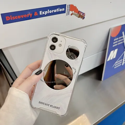 p60华为14镜面手机壳90适用苹果mate60iphone15ipro16荣耀华为