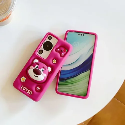 oppoR17/R15硅胶适用x手机壳Reno5软壳草莓熊/a59RENO10PRO/A96