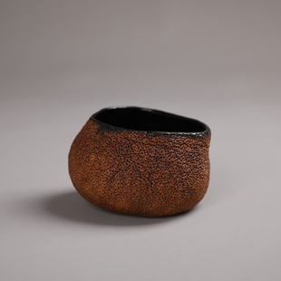 复古中式大漆生漆柚子建水水孟水杯茶道公道杯手工天然禅意雅致茶