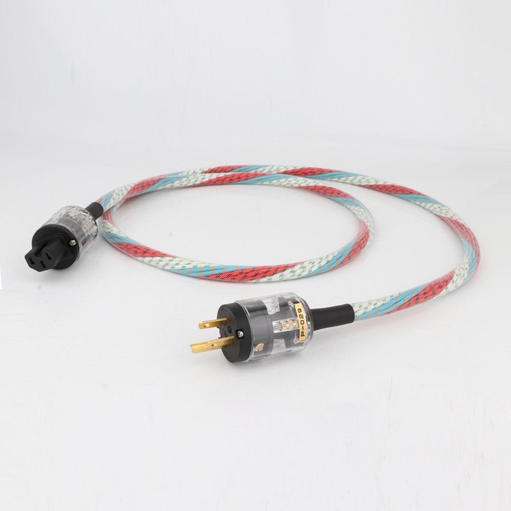 美国发烧级HIFI古董西电功放胆机电源线中频滑顺声底厚实韵味十足