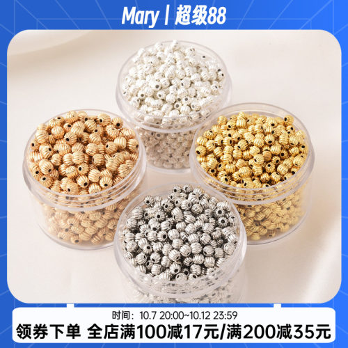 14K包金手工灯笼珠空心瓜珠