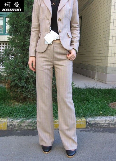 专柜正品 珂曼 ol春秋装羊毛高档女装正装职业西装 原869清仓特价