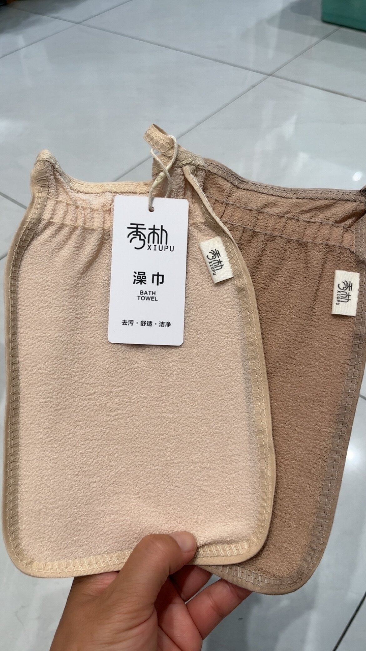 胖东来同款搓澡巾温柔下灰舒适搓灰布图片